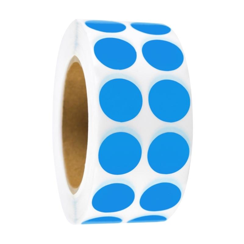 Solid Color Circle Sticker Round Color Circle Dot Sticker Labels Adhesive Round Sticker Color Coding Labels