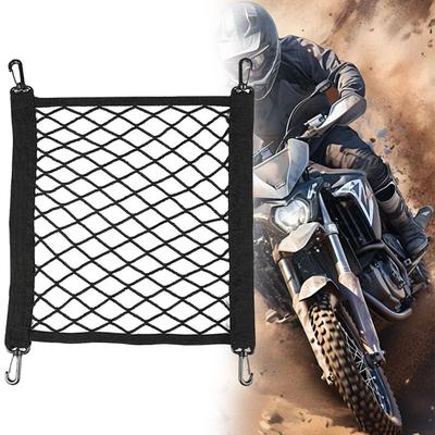 Bike Cargo Net Bicycle Carry Cargo Net Luggage Mesh Web Elastic Luggage Storage Tie Down Mesh Web for Bicycles Carts E-Vehicles