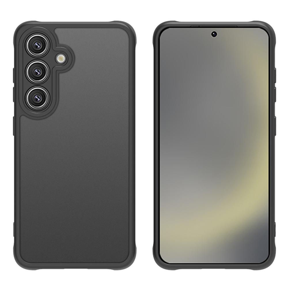 For Samsung Galaxy S25 Case Skin Touch Matte PC + TPU Shockproof Phone Back Cover