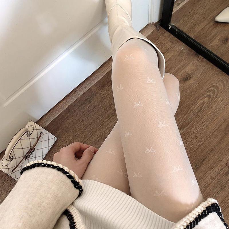 

Sexy Women Pantyhose Tights Seamless Sexy Lace Mesh Fishnet Pantyhose Summer Nylon Polka Dot Print Tight Stocking Female Hosiery One Size