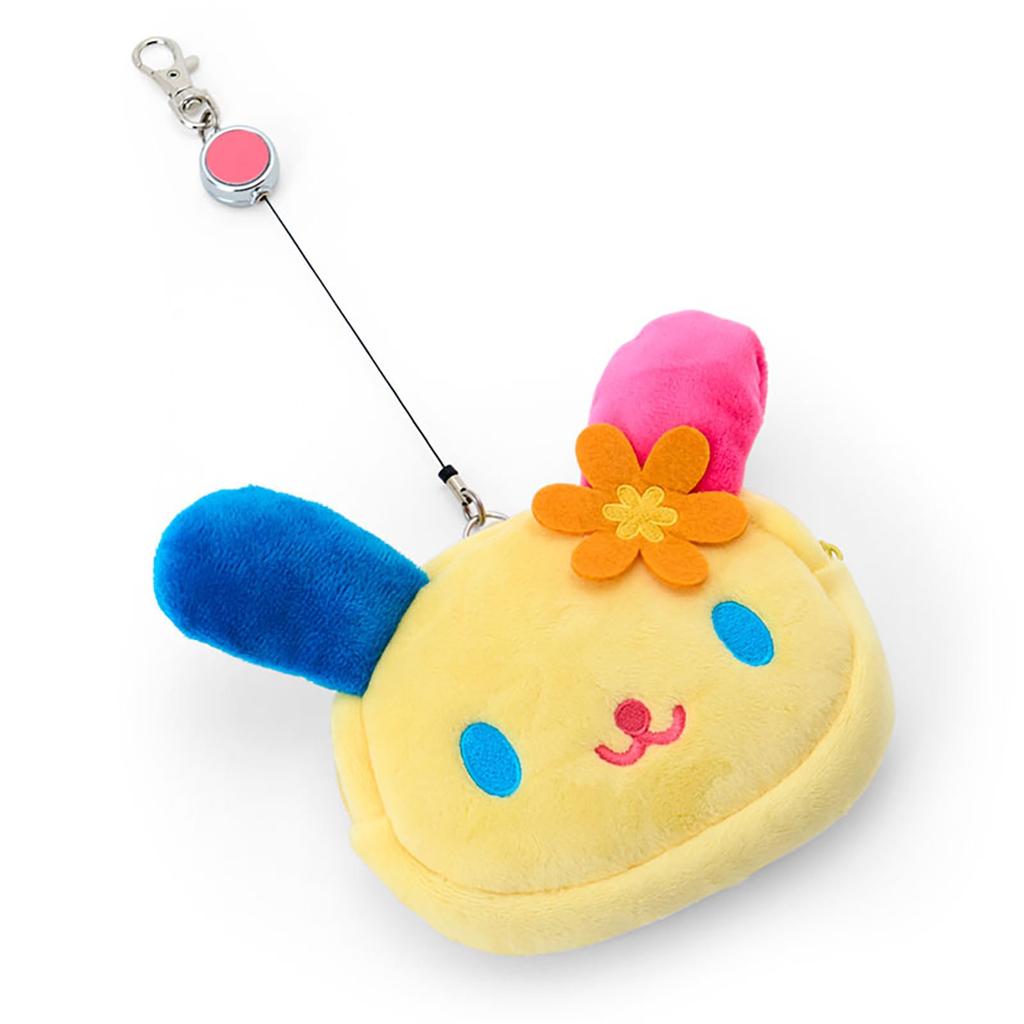Sanrio Pass Case Pouch Usahana Suitable for Ages 15 and Up Item 009911 Face-Shaped & - (Rabbit & Hana) - - No.