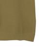 IRONYPORNO WHITELINE 86-Iro355 Basic One-Button Round Short Sleeve Knit Khaki Brown