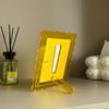 Stojak akrylowy Ramka na zdjęcia Ekspozycja biurkowa Holder na fotokartę Ramki na zdjęcia DIY do domu