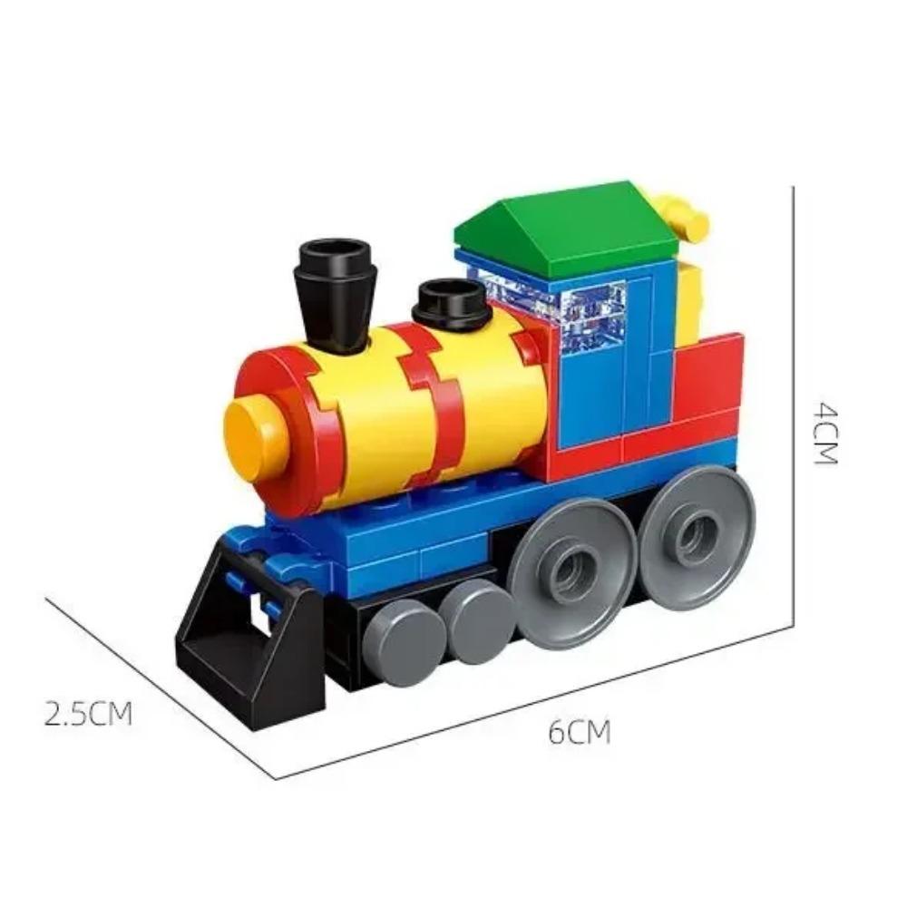 Weihnachts-Actionfiguren Bausteine Spielzeug Weihnachtsmann Rentier Bausteine Spielzeug Geschenk