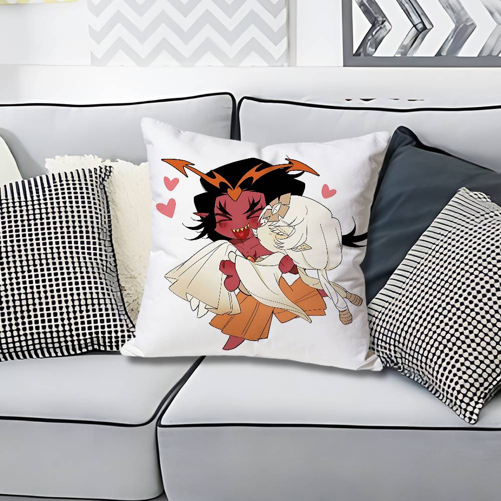 RRun Kingdom Burning Spice CCookie Pillow Cases for Bedroom Living Room Sofa Home Decor Polyester Cushion Cover with Zipper