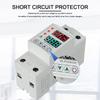 Relay Over Current Protector Adjustable Over Under Voltage Protective Device 220V Over Voltage Under Voltage Reclosing Protector