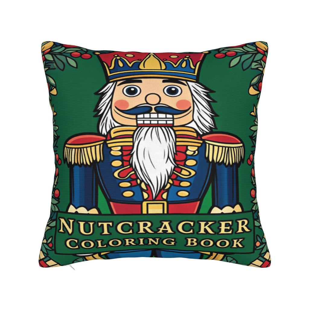 Christmas Nutcracker Pillow Cover Fashion Pillow Case For Sofa Home Decor Graphic Pillowcases Birthday Present
