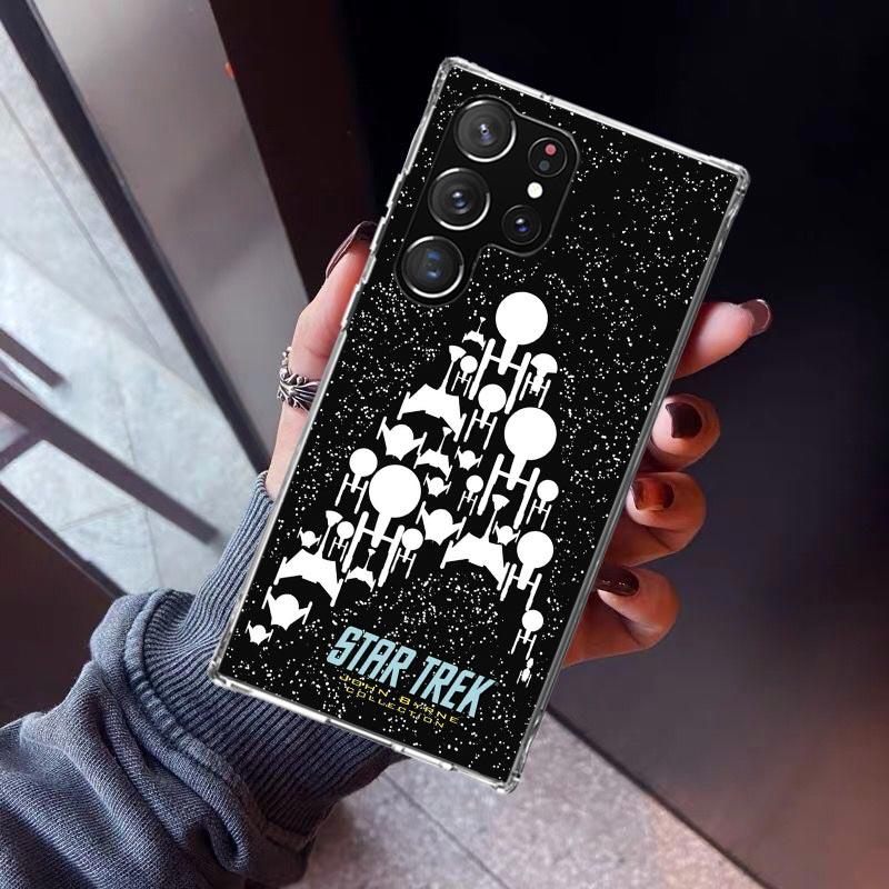 

Star Movie T-Trek Phone Case For Samsung Galaxy S26 S25 Edge S24 S23 Ultra S22 Plus S21 S20 FE Soft TPU Back Cover Funda Galaxy Samsung S21 Plus