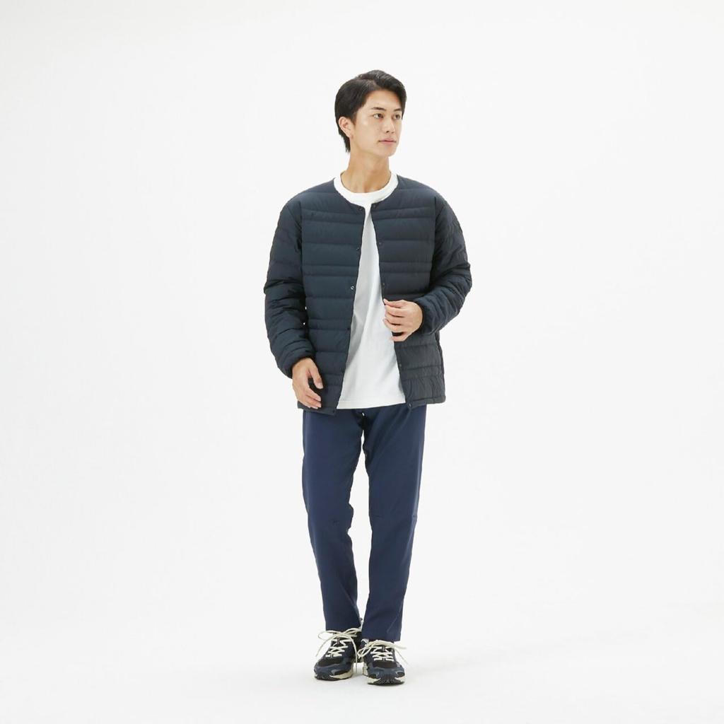 Mizuno Compact Breath Thermo Down Cold Weather Black Men's Jacket, Heat-Generating Material, Protection, Winter,