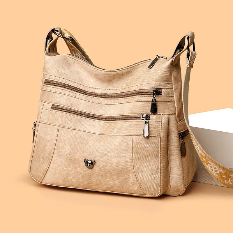 Multi Pocket Versatile Single Shoulder Crossbody Bag