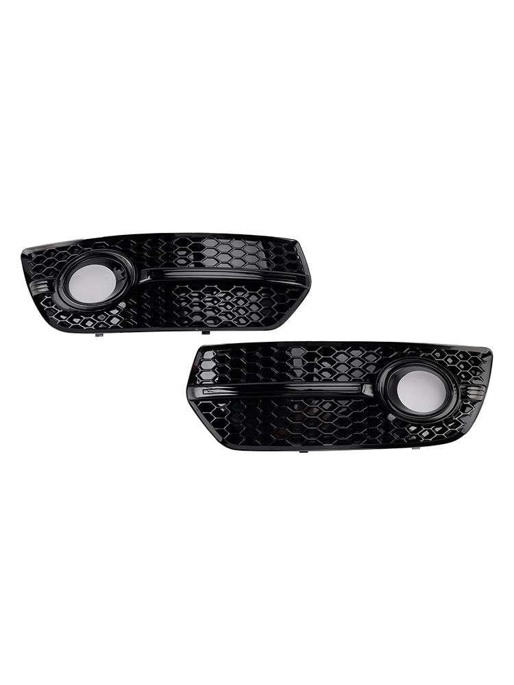 2PCS Front Bumper Grill Fog Light Lamp Covers 8R0807681A 8R0807682A Fit Q5 2009-2012
