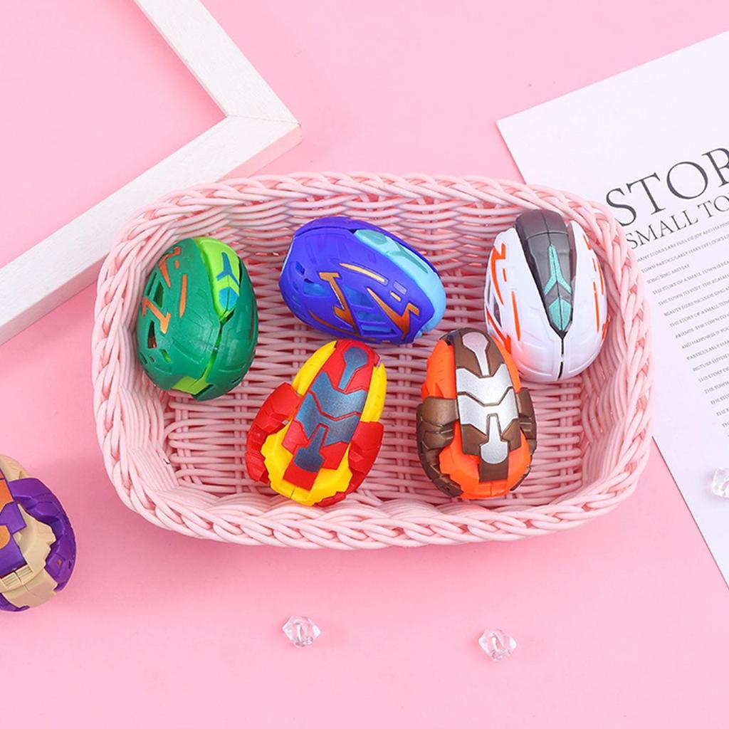 Dinosaur Robot Transforming Deformation Dinosaur Eggs Toys For Children Automatic Transform Twisting Boys Baby Educational Toys