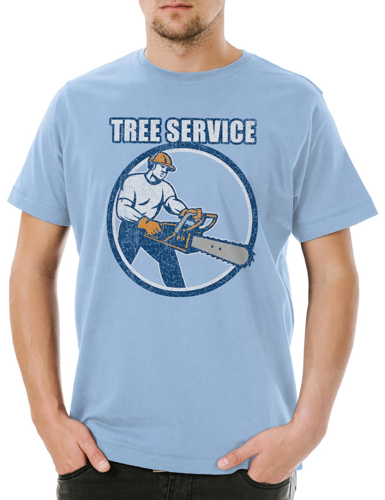 Tree Service IV Mens T-Shirt Mens Womens Tees Top Lumberjack Axe Woodsman Forester Logger M