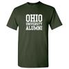 Ohio University Bobcats Basic Block Alumni Collegiate T Shirt - Forest