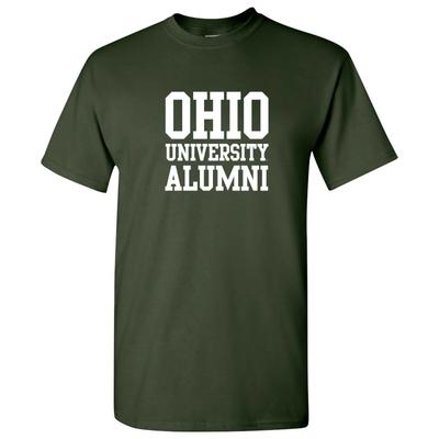Ohio University Bobcats Basic Block Alumni College T-Shirt - Wald
