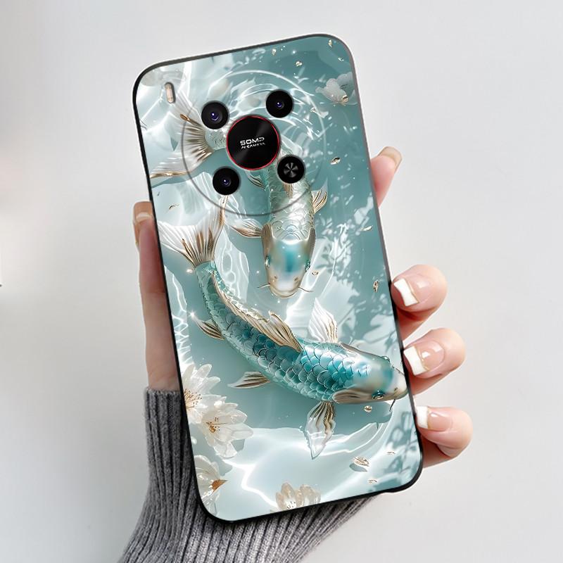 Case For ZTE Blade V70 Max / Nubia V70 Max Phone Case Black Soft Silicone Shockproof Cover Luxury Cute Love Rabbit Funny Casing