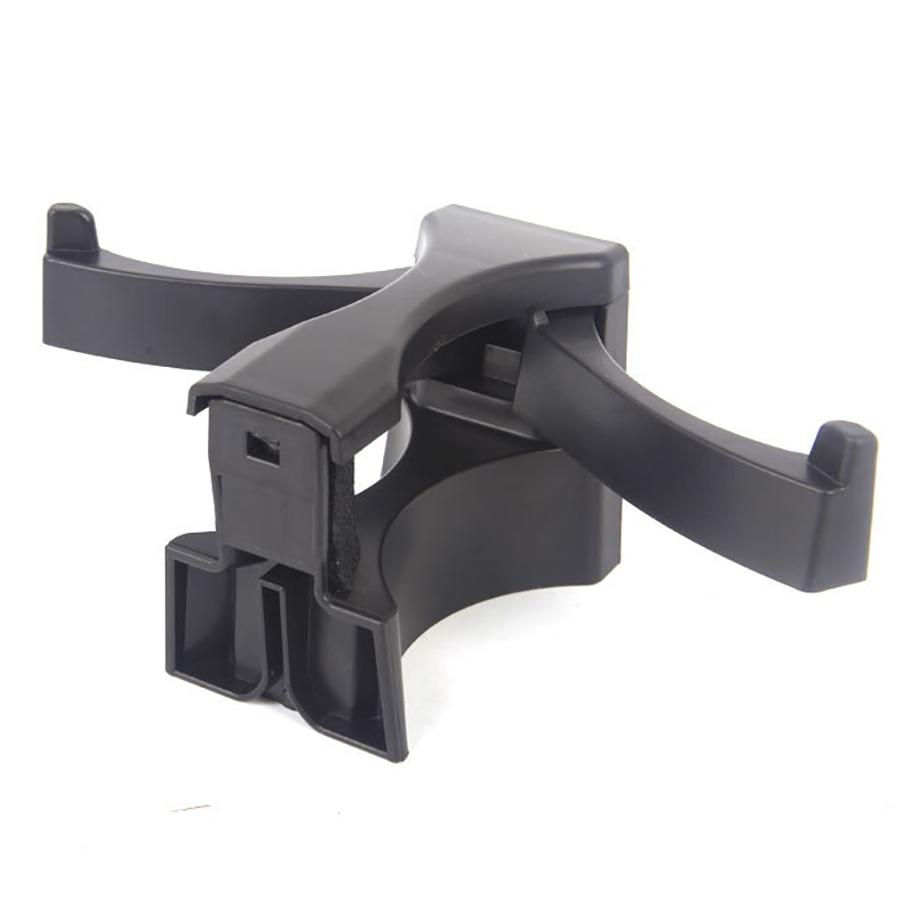 Wooeight 1Pc Black Car Center Console Insert Cup Bottle Drink Divider Holder For Toyota Tacoma 2005- Sequoia