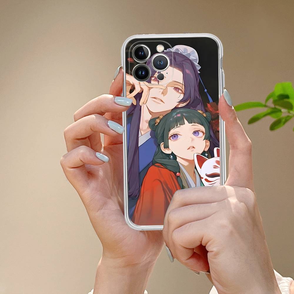 Anime The Apothecary Diaries Phone Case For iPhone 17 16 15 14 11 12 13 Mini Pro XS Max Plus Funda Shell