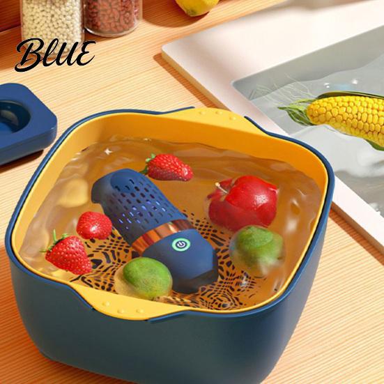 Automatic Vegetable Cleaner Fruit And for Home Portable Produce Purifier Food Hydrogen Ion 10-Min Smart Washer Meat Seafood Kitchen Cleaning