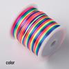 New Small 7# Chinese Knot Rope: Taiwan Silk Red Thread for Weaving Waist Chain