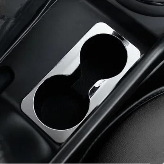 Cotochsun Dekorativní kryt na držák nápojů do auta Vysoce kvalitní nerezová ocel Styling auta Pro Kia Sportage 2010-2016