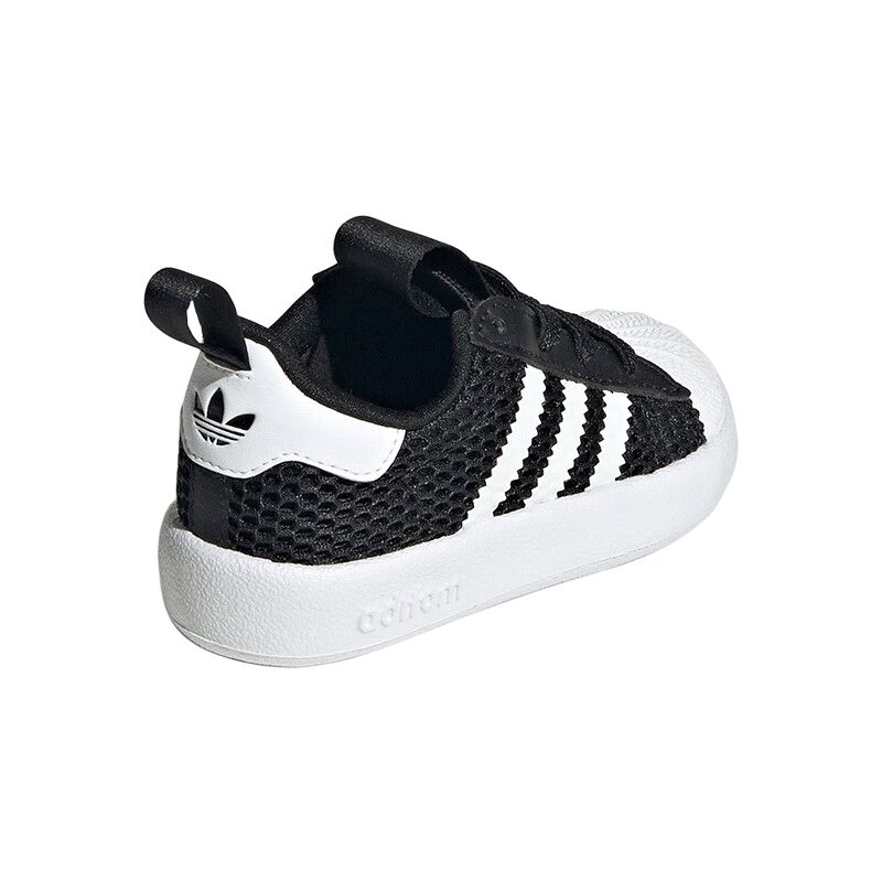 Adidas Originals Superstar 360 Adifom Comfortable Low-Top Walking Shoes Baby Shoes Black White JR7414