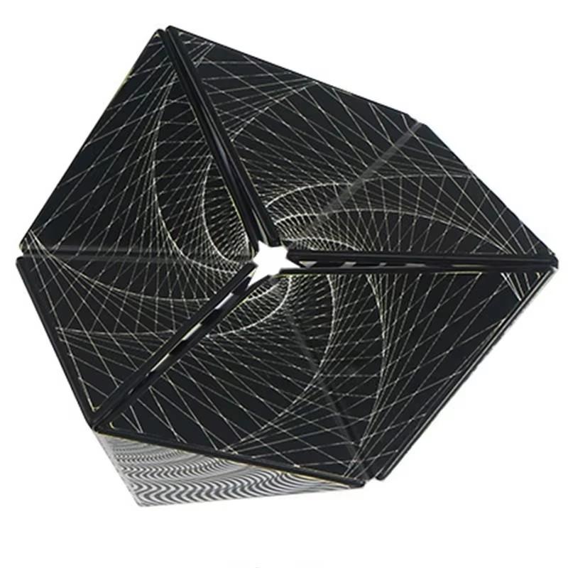 Versátil Ilimitado 3D Estéreo Geometria Cubo Mágico Ferramenta Explosiva de Descompressão Brinquedos de Quebra-Cabeça para Crianças Alívio de Estresse para Escritório