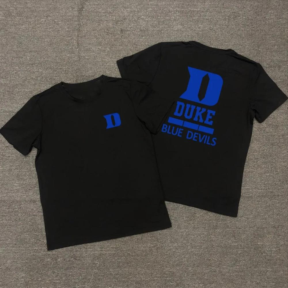 2025 North America Limited Duke North Carolina University Unisex Men's Basketball T-Shirt Sport Cotton Tshirts Short Sleeve Tee