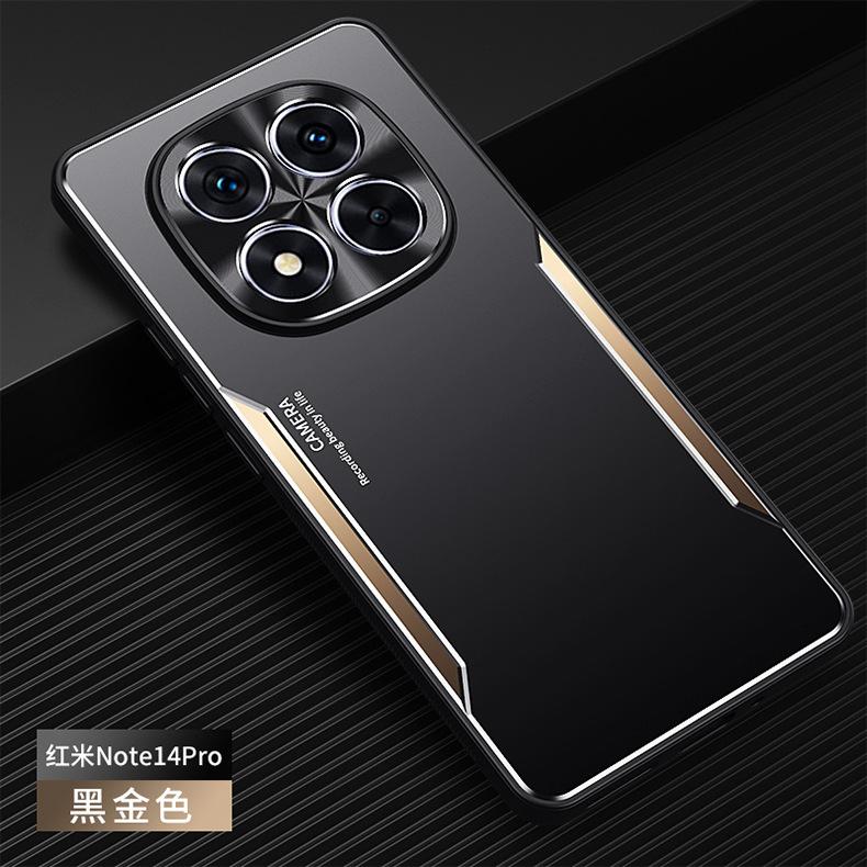 Kompatibel mit Redmi Note 15 Pro Metallklinge Handyhülle, Note14 Pro stoßfeste Note13 Schutzhülle