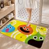 Game D-Dragon Quest Heroes Rocket Slime Floor Mat Non-Slip Absorbent Floor Mat Decorative Rug for Home Bathroom Bedroom Entryway