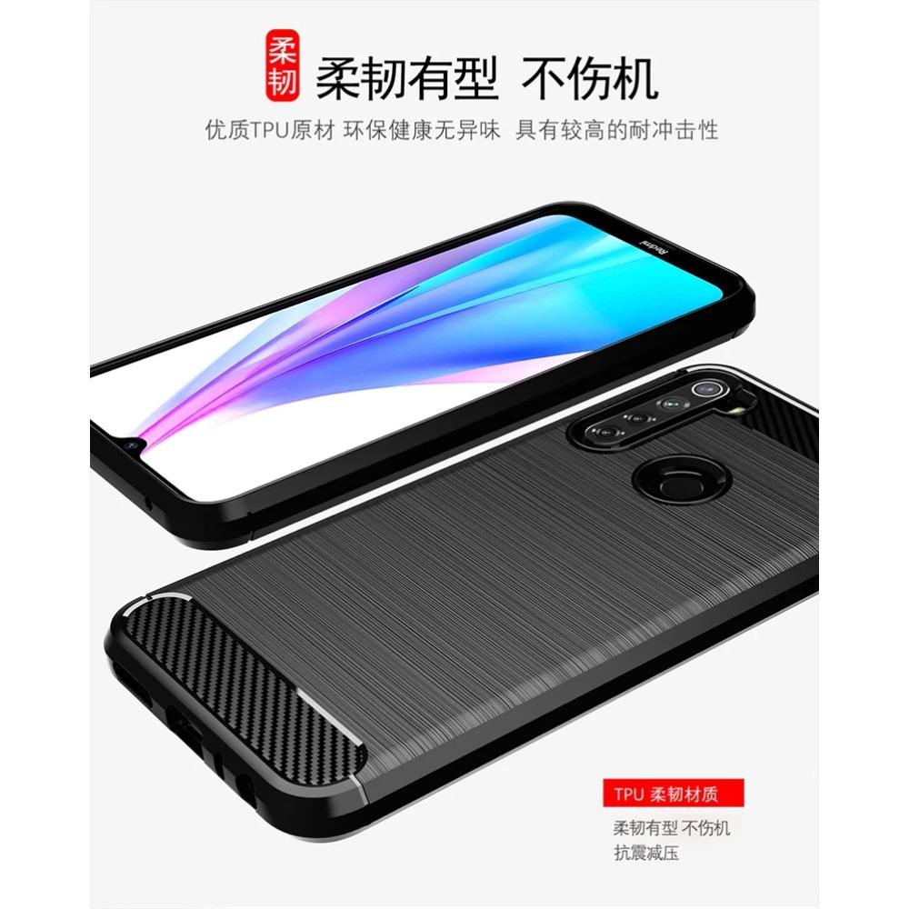 For Xiaomi Redmi Note 8T Case Redmi 10 9T 9A X3 M3 Silicone Carbon Fiber Cover For Redmi Note 11 Pro Case For Redmi Note 11 Case
