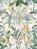 Vintage Floral Peel and Stick Wallpaper Bouquet Floral White Self Adhesive Wallpaper for Bedroom Furniture Paper Removable