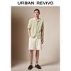 UR Men's 2025 Summer Textured Short Sleeve Knit Cardigan