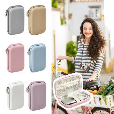 Shockproof Camera Case Mini PU Leather Carrying Case for CAMKORY/Kodak Pixpro/VAHOIALD/Sony DSCW800 830/Canon PowerShot 180 190