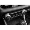Trim Carbon Fiber Console AC Switch Control Panel 1PCS For Toyota RAV4 -