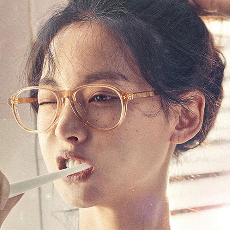 Cat Eyes Frame Round TR90 Glasses Prescription Spectacles Myopia -0.5 To -6.0 Hyperopia +0.5 to +6.0