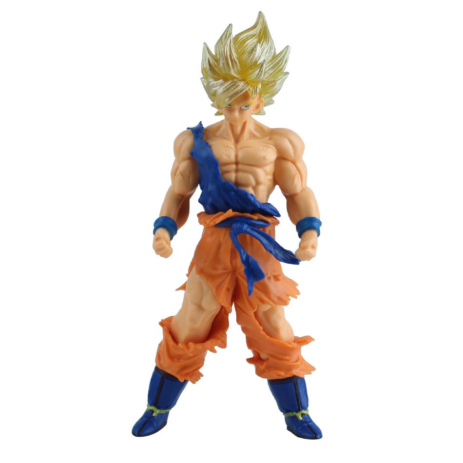 Anime Dragon Ball Z Super Saiyan Son Goku Broly Vegeta Anime Action Figure Model Gifts Collectible Figurines for Kids