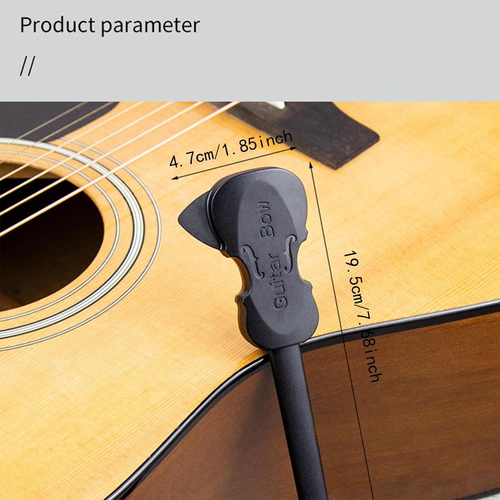 Guitar Bow Folk Classical Pick Gift Professional Practical Portable Creative Plucked String