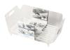 PEARL METAL Dish Drainer Basket (Clear), 38cm Wide x 24cm Deep x 15cm High, ACLEAR HB-3800