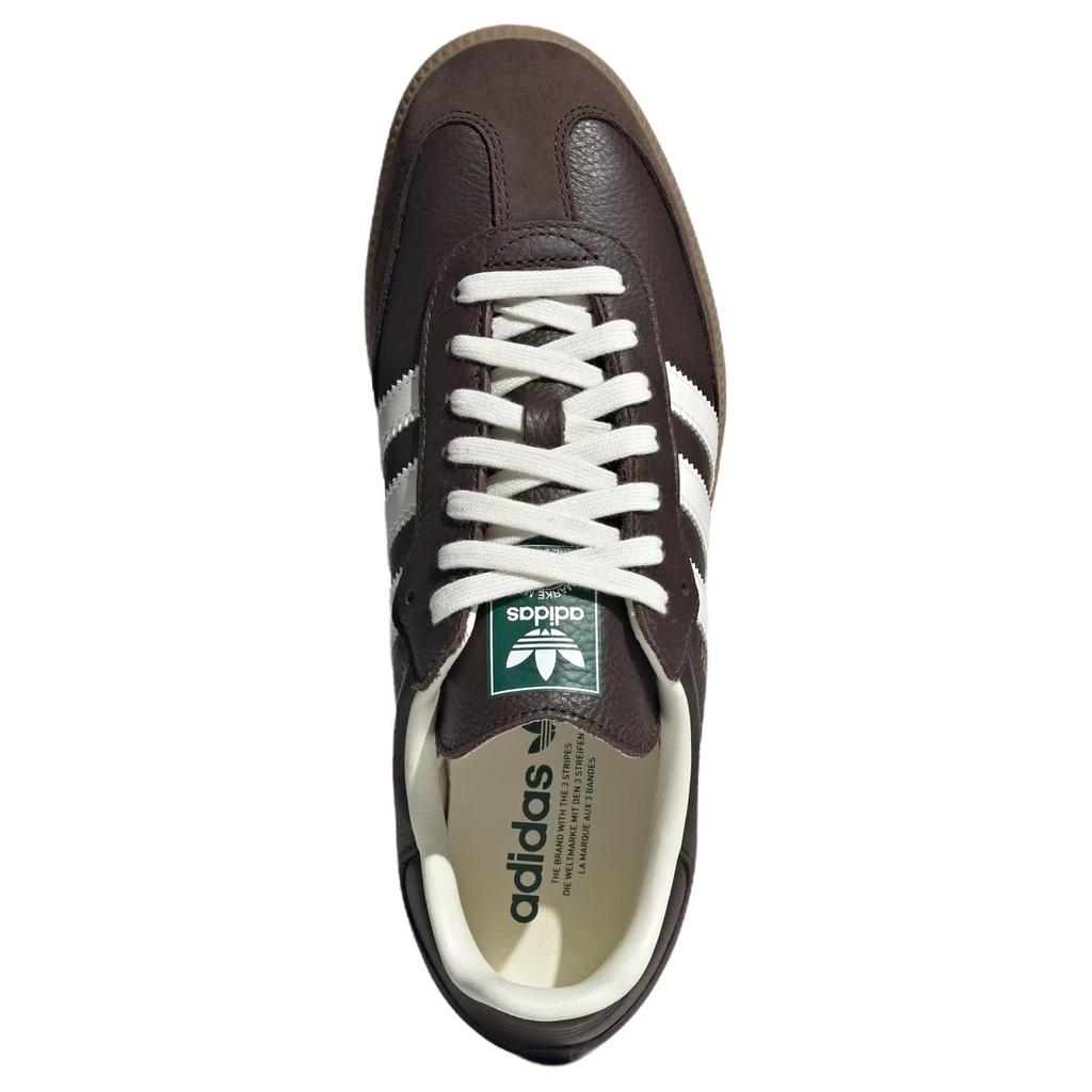 adidas Samba OG Ciemnobrązowe Off White Gum Unisex Sneakersy JR0891