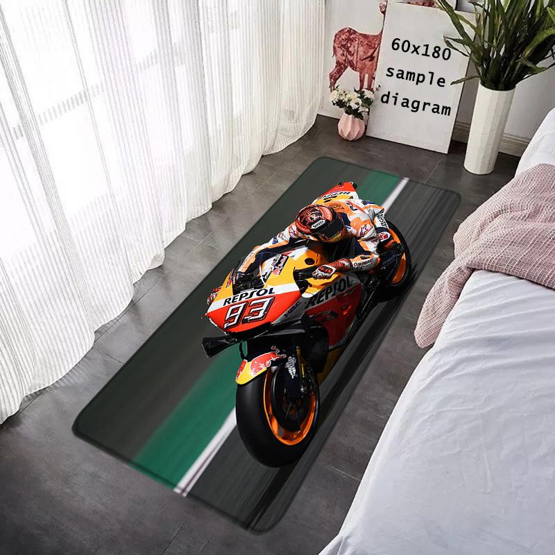 Interior Floor Mat Doormat Marc M-Marquez 93 Non-slip Foot Rug for Entryway Kitchen Carpet Bedroom Bedside Mats Home Decoration