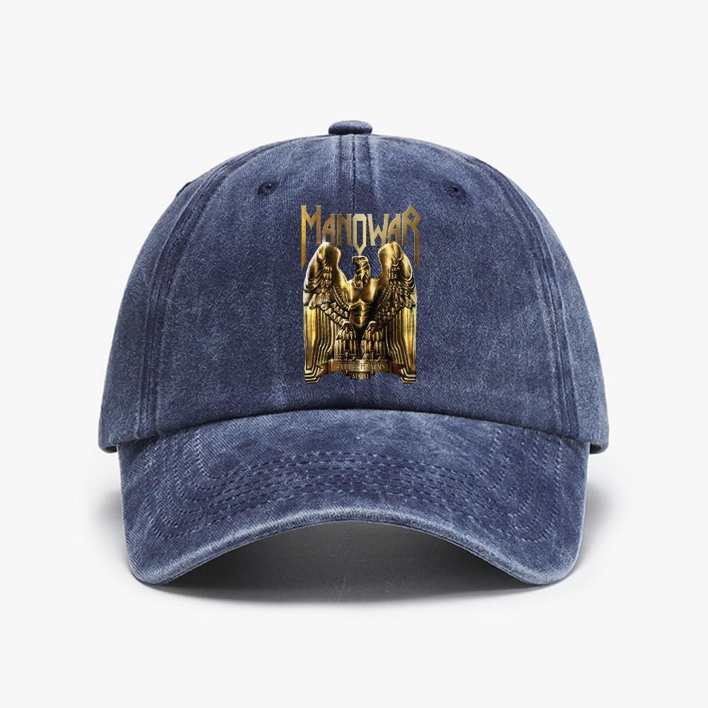 

King Diamond print baseball cap fashion Vintage Washed Denim Hat outdoor sports casual adjustable hats Adjustable