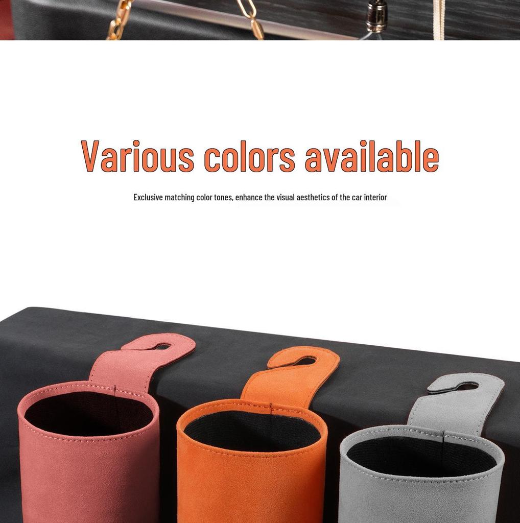 Porte-gobelet de voiture ORA: Compatible avec Chat Bon, Chat Ballet, Chat Blanc, Chat Noir; Comprend Porte-gobelet et Crochet pour sac de dossier de siège auto.