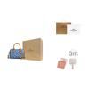 Coach Rowan 18 Classico Logo Tela Chiusura Superiore con Zip Tracolla Staccabile Borsa Boston Borse da Donna Indaco CDQ36-IMTYV