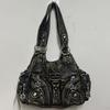 Angel Kiss Stil Retro Abgenutzte Leder Hobo Tasche, Edgy Y2K Umhängetasche Geräumige Schultertasche mit Mehreren Taschen für den Alltag