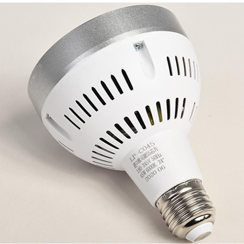 Led High Power Par30 Light Bulb 35w 45w E27 Super Bright Energy-saving Lamp 220v Spotlight Lighting Daylight Bedroom Balcony
