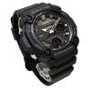 CASIO World Time Telememo Quartz Watch Inverted LCD Black Overseas Model [Casio] Analog-Digital AEQ-120W-1BV Men's [Used]