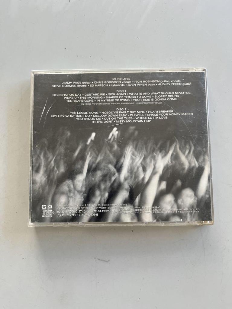 [USED] Jimmy Page & The Black Crowes Live Rare CD