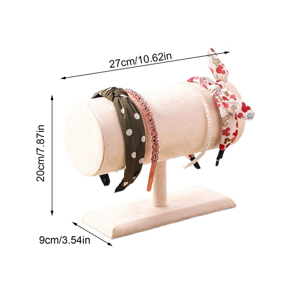 

Headband Organizer Velvet Horizontal Storage Room Decor Hairband Organizer Fashion Headband Holder For Bracelet Jewelry Necklace