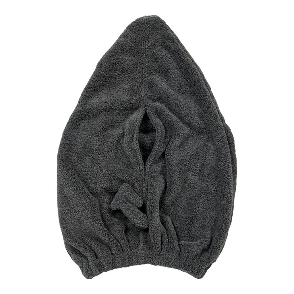 Sanrio Cap Towel Kuromi Nylon and Polyester Adult Free Size 067610 Face-Shaped - Body 85% Polyester, 15% Ribbon, Face, Filling 100%
